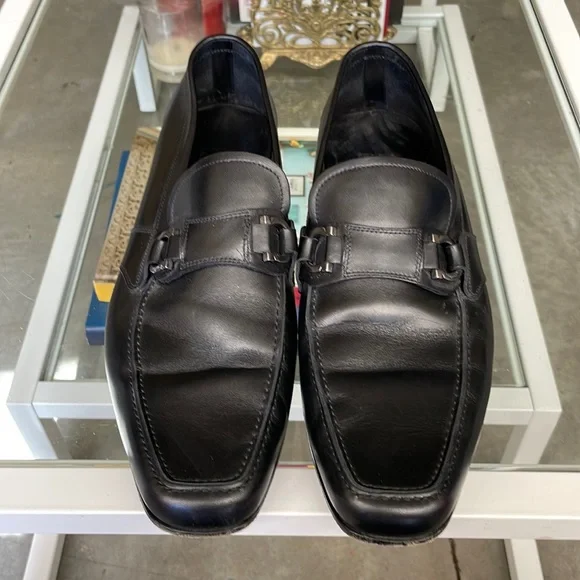 Salvatore Feragamo Florence Loafers Rare Salvatore Ferragamo Florence Brown Leather Loafers  main image 3